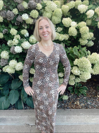 Exhale Floral Dress