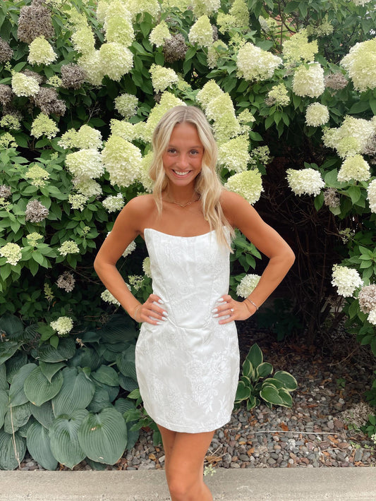 Jackie Strapless Mini Dress