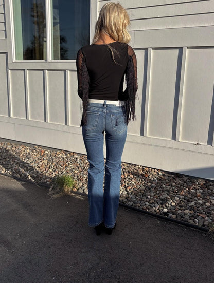 Shania Fringe Top