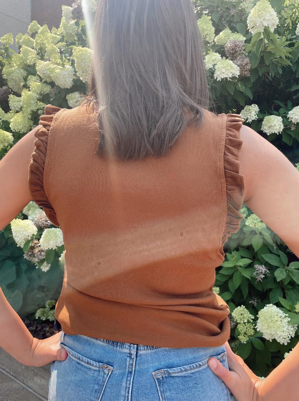 Bridgette Ruffle Tank