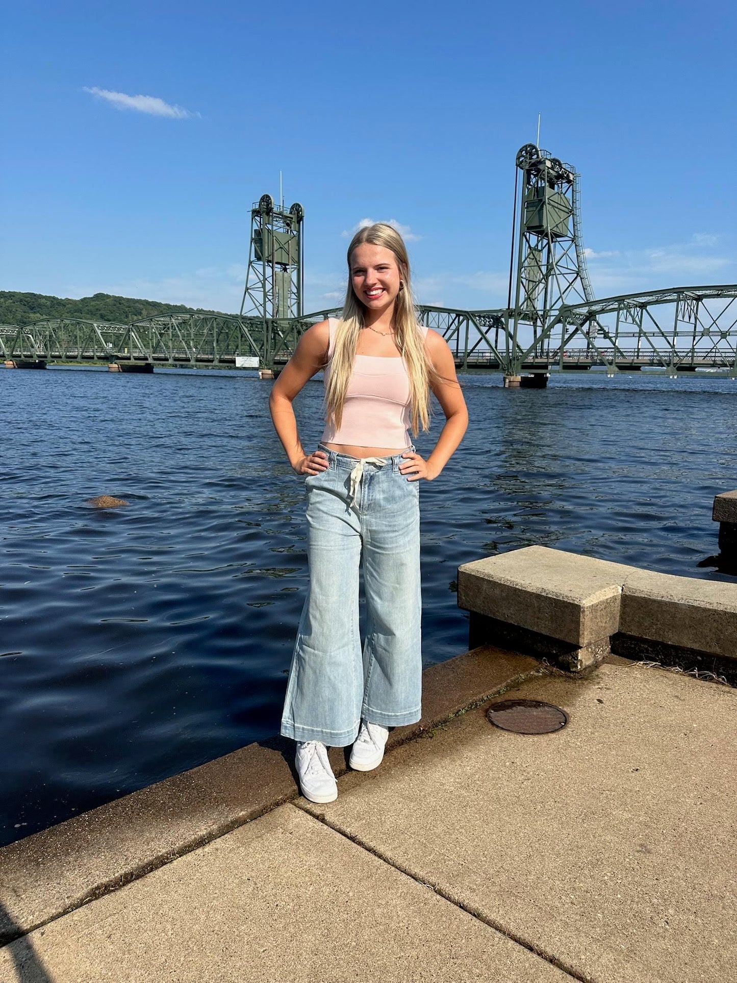 Monica Tie Front Pants