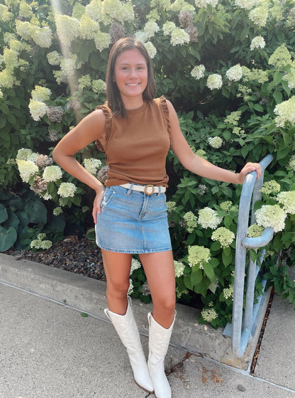 Bridgette Ruffle Tank