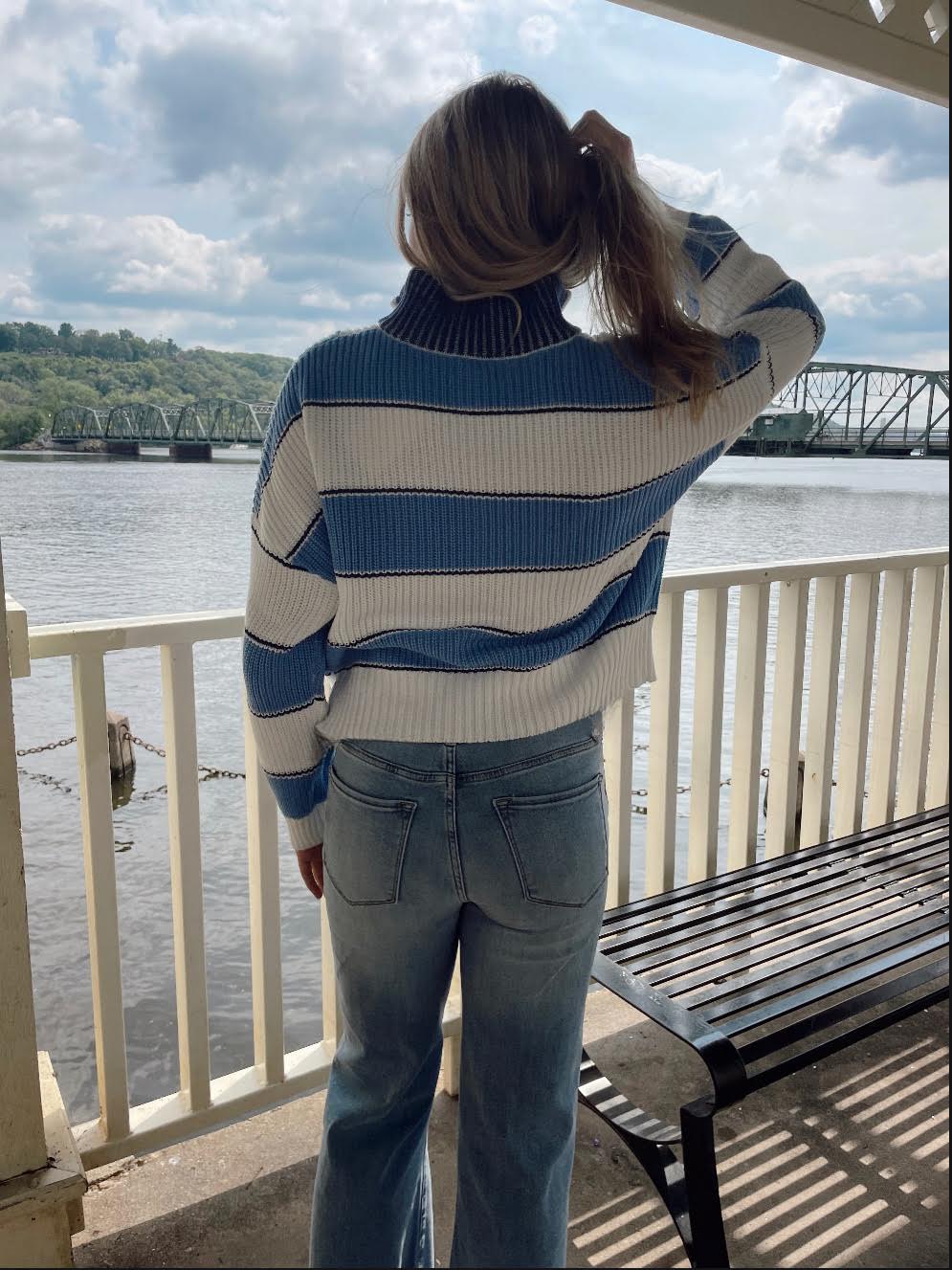 Dobert Striped Sweater