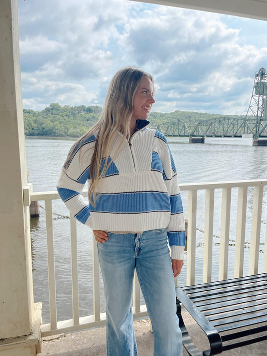 Dobert Striped Sweater