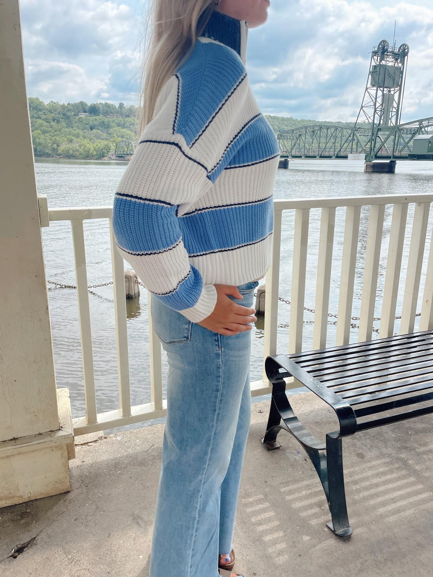 Dobert Striped Sweater