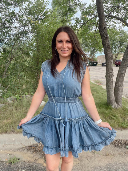 Melodie Denim Dress