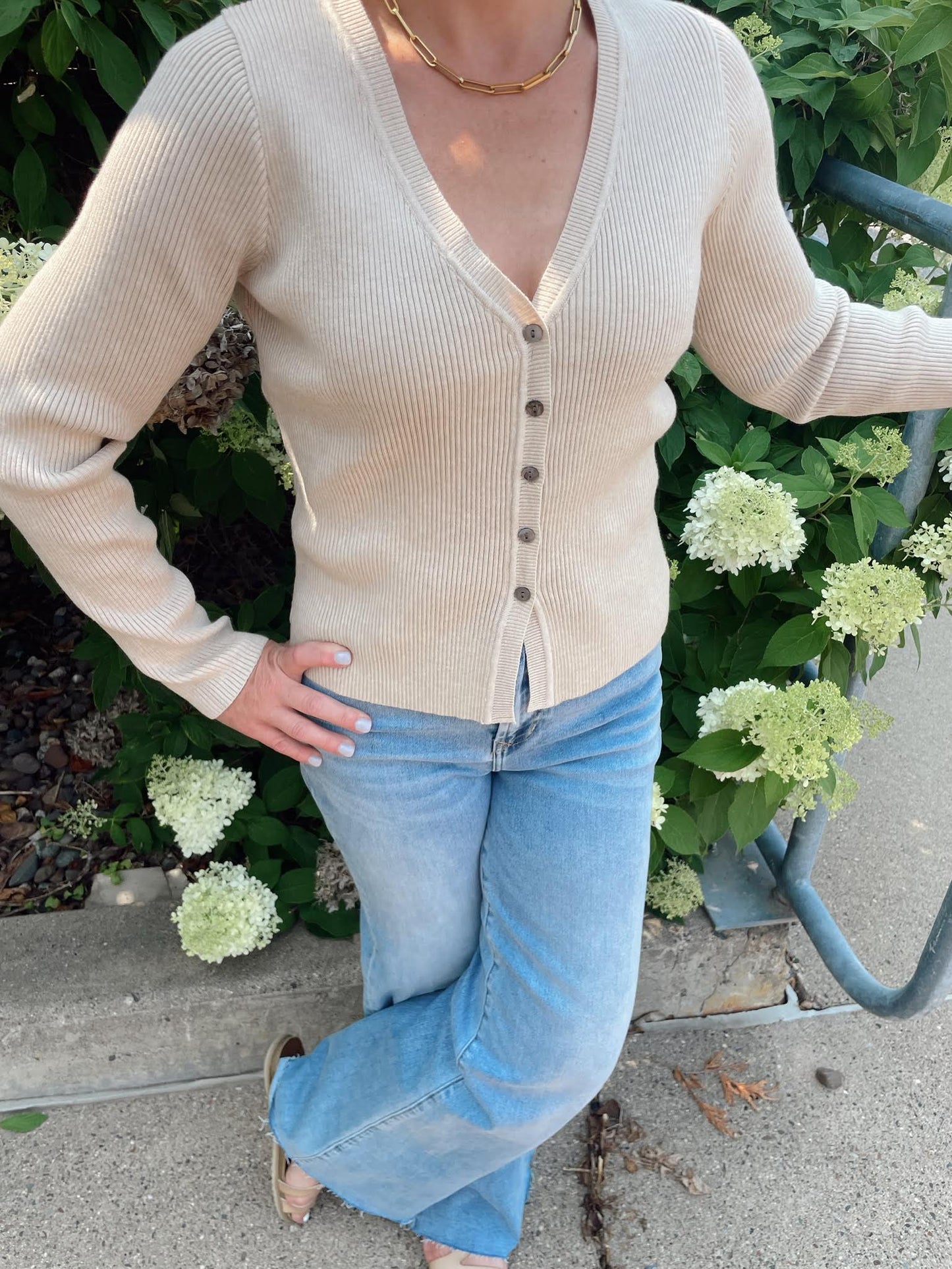 Feeling Down Knit Top