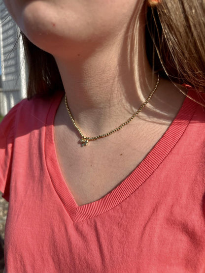 Rosie Bow Necklace