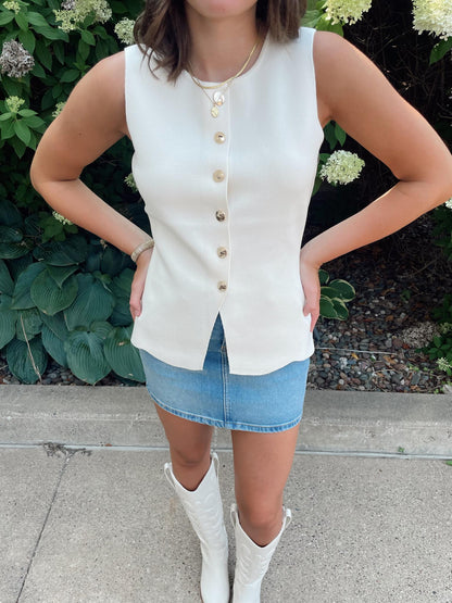 Bakkum Sleeveless Sweater