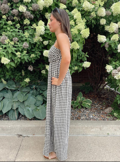 Ginger Gingham Jumpsuit