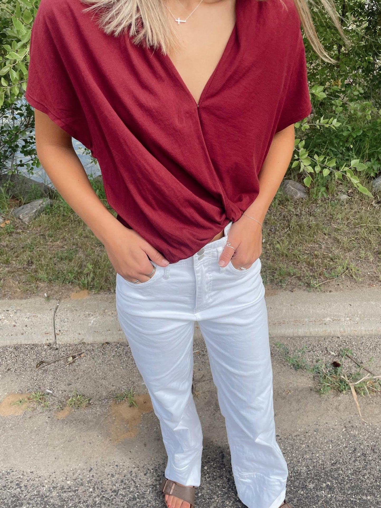 Melissa Surplice Top