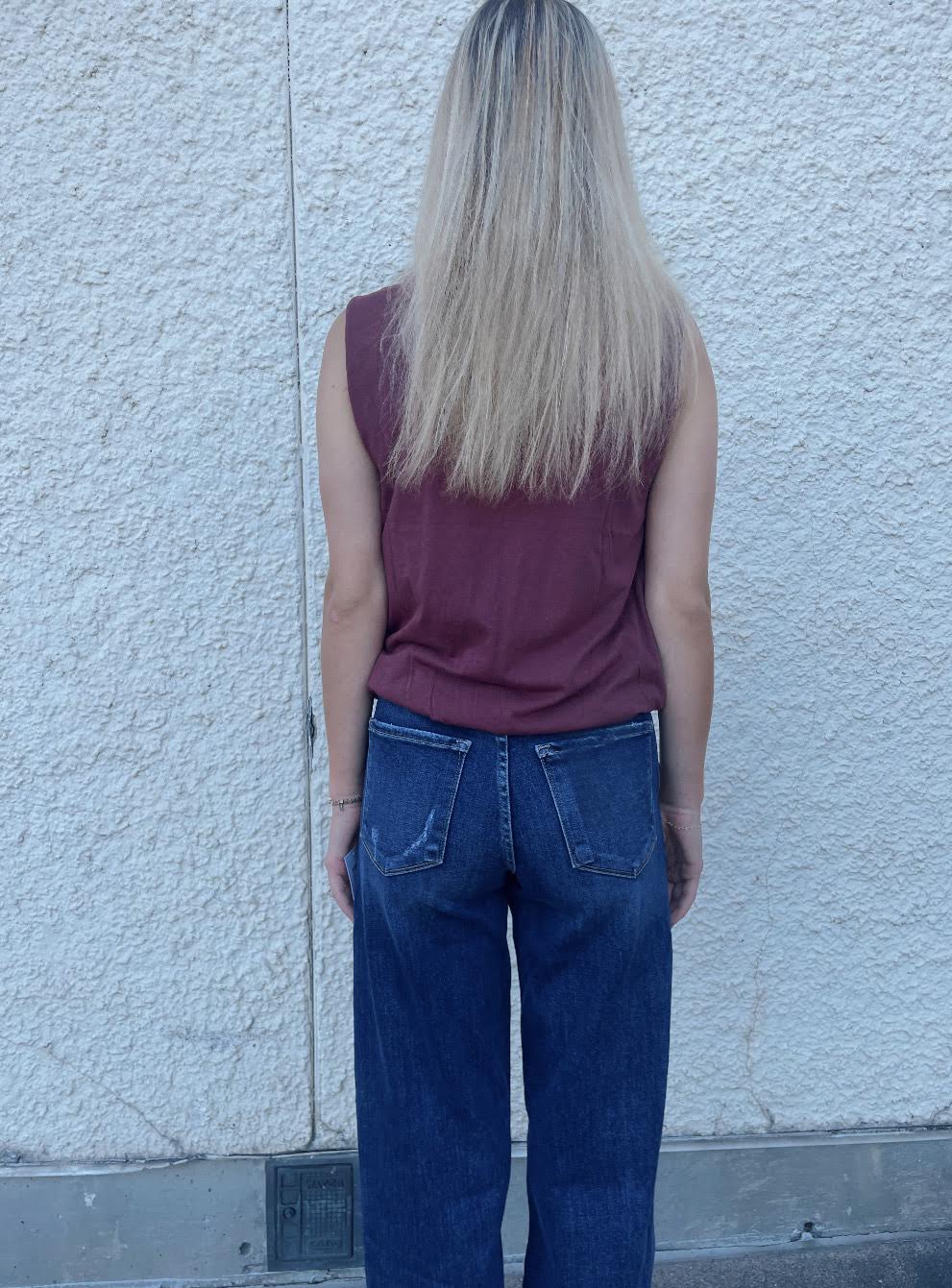 Michelle TC HR Loose Fit Jeans