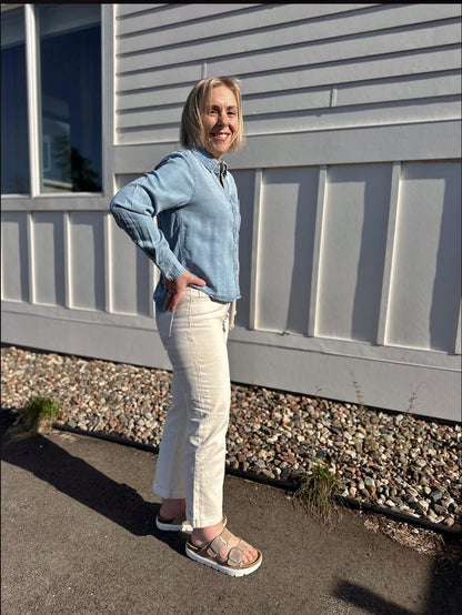 Last Snuggle Denim Top
