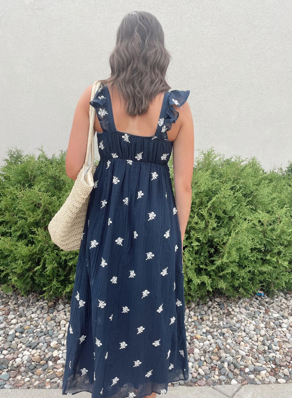 Chambers Embroidered Maxi