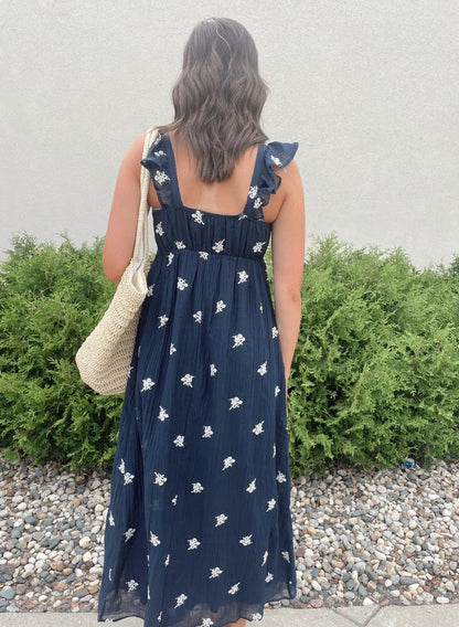 Chambers Embroidered Maxi