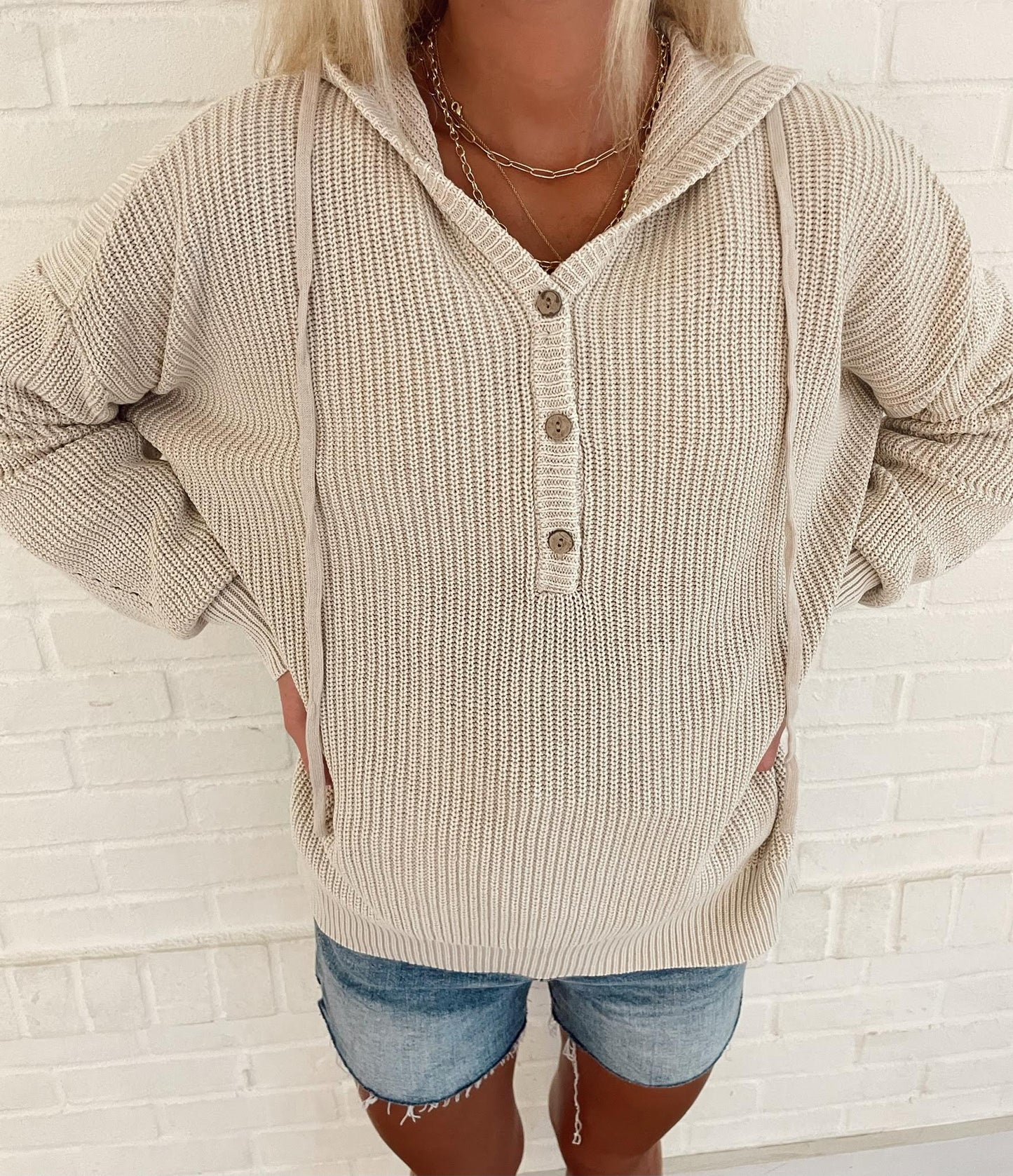 Solana Henley Sweater