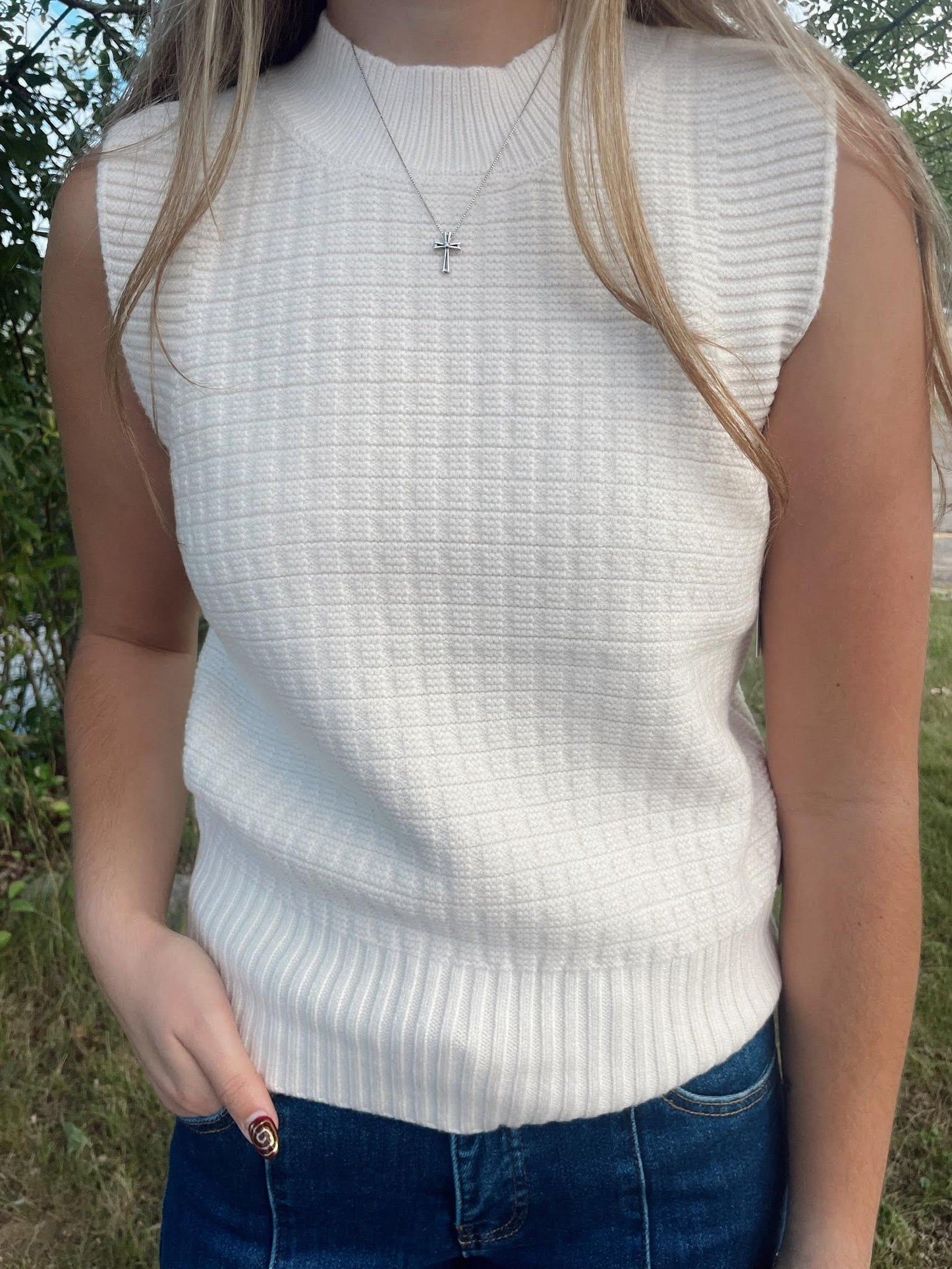 Hallie sweater Tank