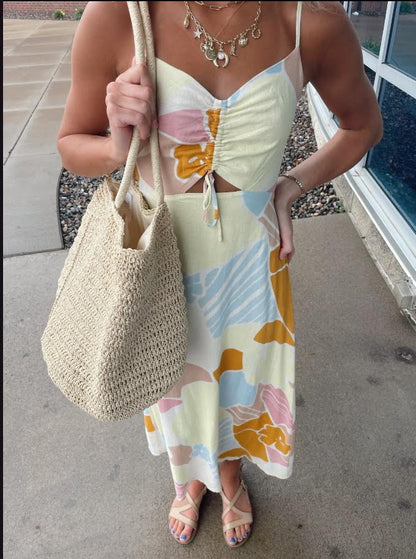 Aura Riviera Midi Dress