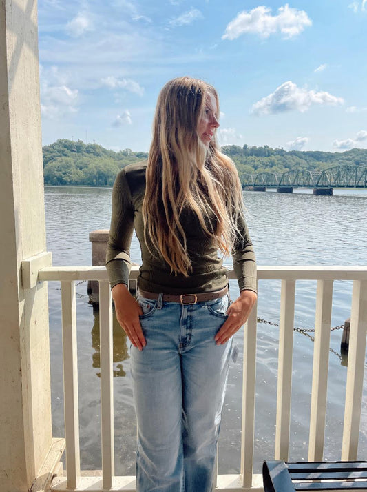 Roxi Rib Long Sleeve