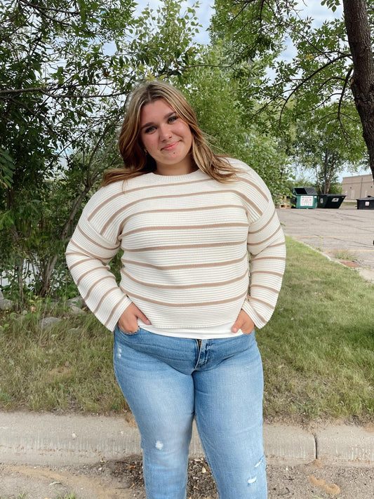 Heather Knit Sweater