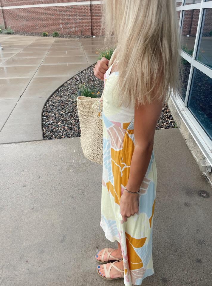 Aura Riviera Midi Dress