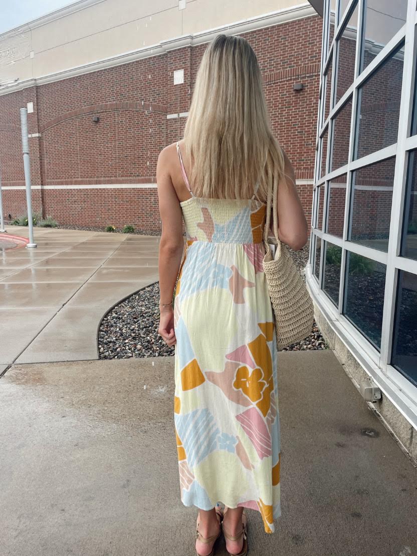 Aura Riviera Midi Dress