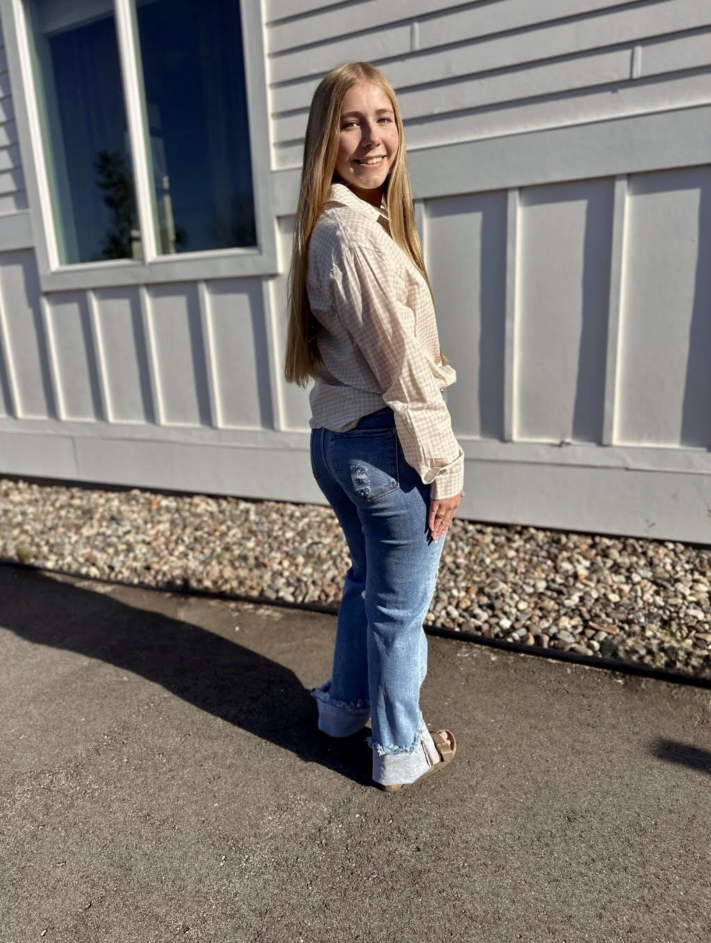 Seaport Button Up Top