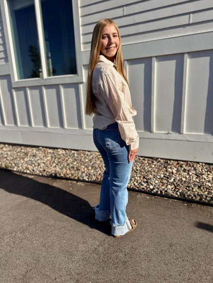 Seaport Button Up Top