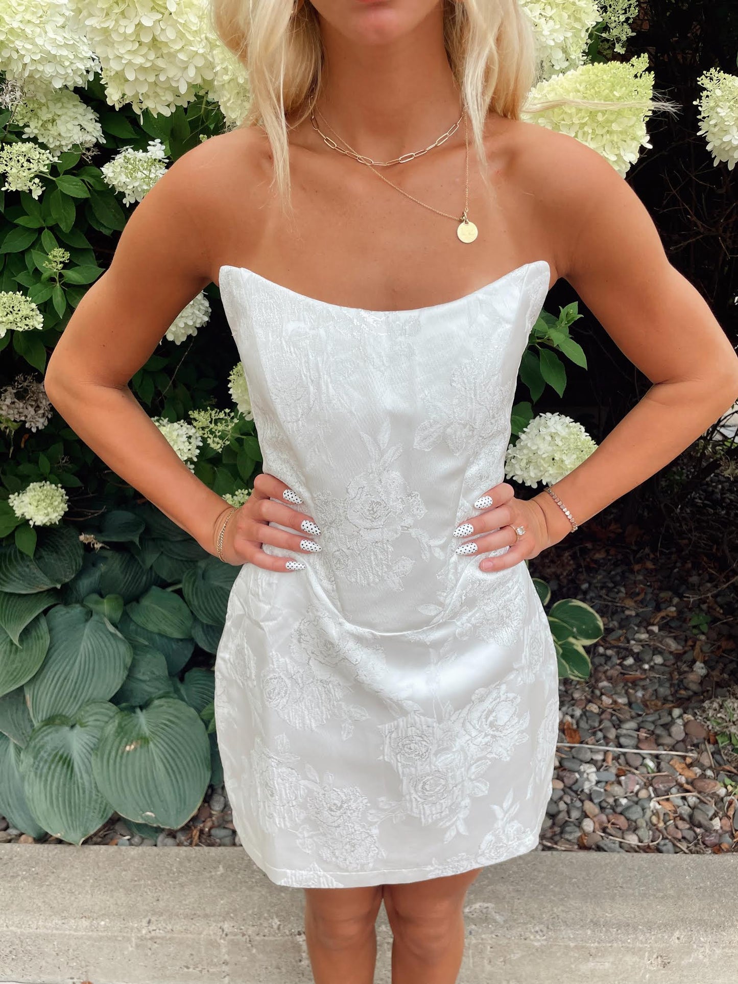 Jackie Strapless Mini Dress