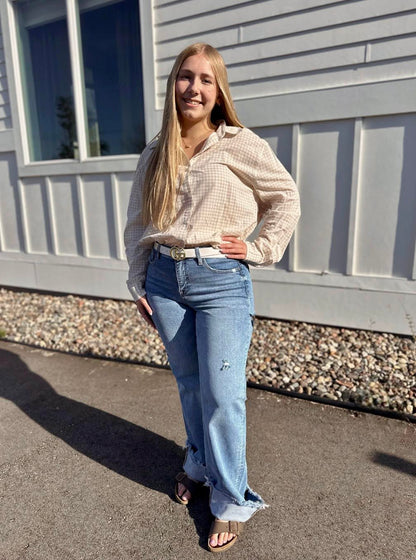 Seaport Button Up Top