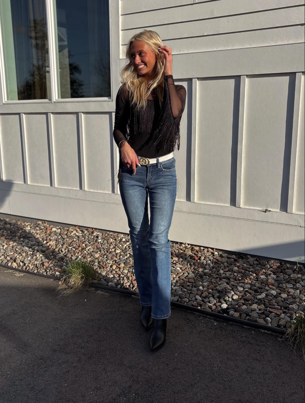 Shania Fringe Top