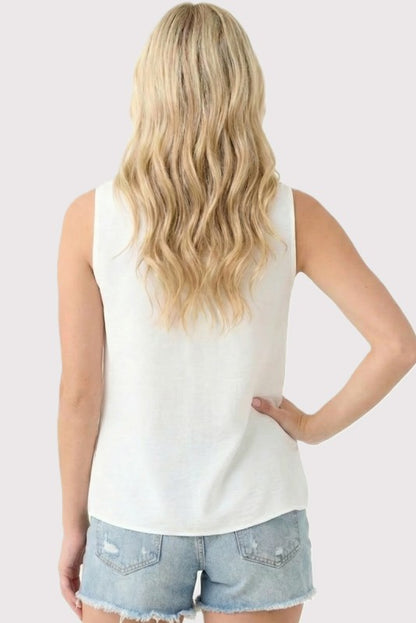 Misty Ruffle Tank