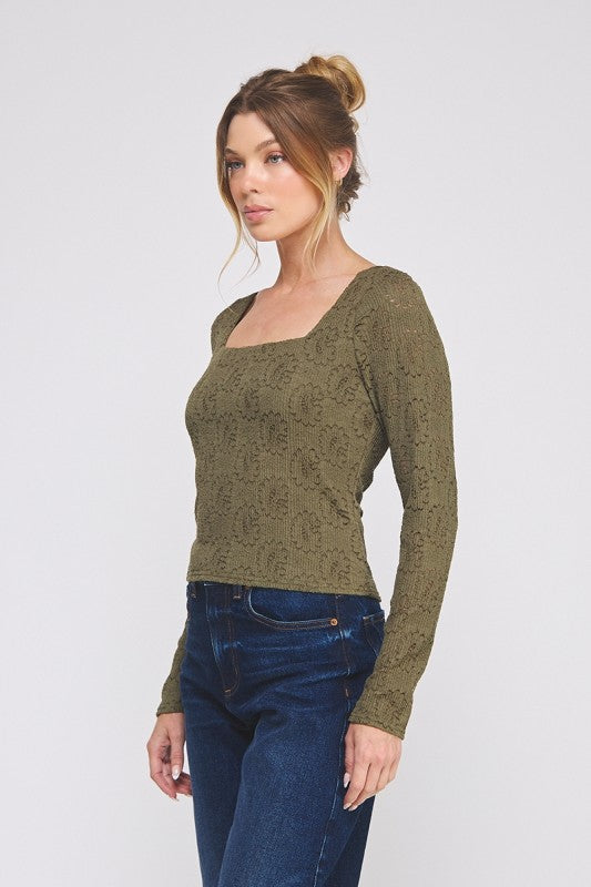 Kassie Lace Top