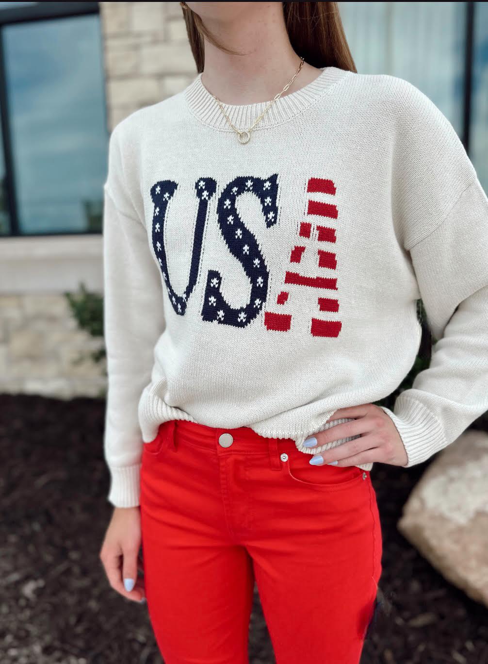 Celebrate Crew Sweater