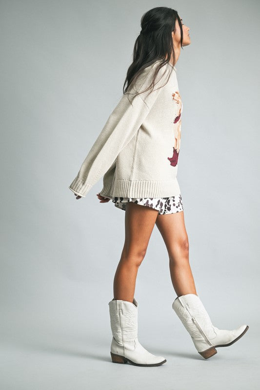 Howdy Dobert Sweater