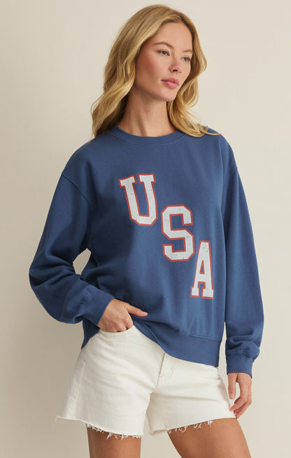 Americana Boyfriend Sweatshirt