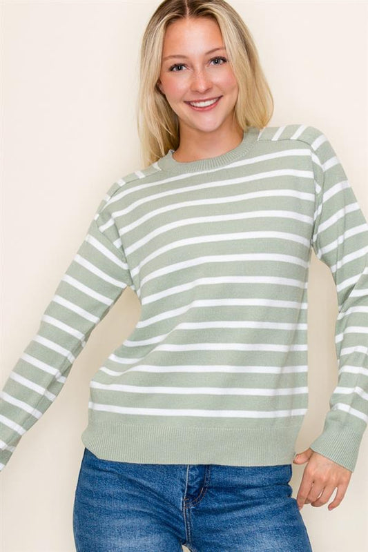 Bella Striped Sweater
