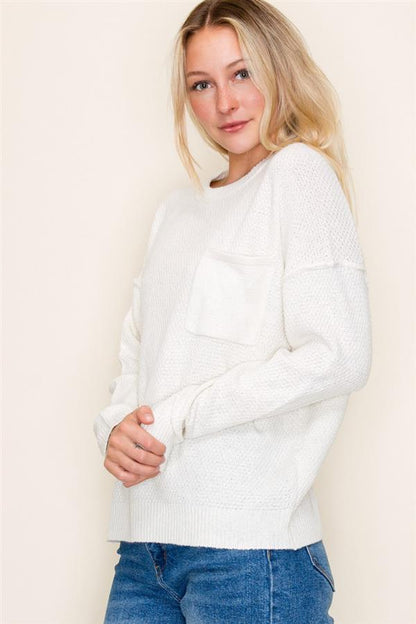 Wonderful Waffle Sweater