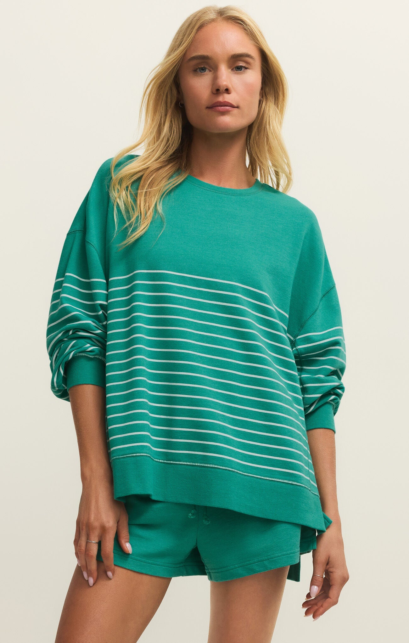 Striped Modern Weekender