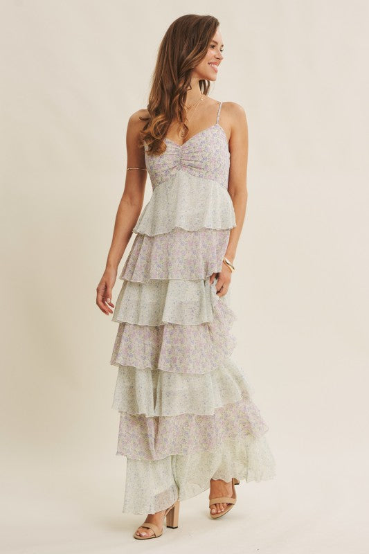 Vallarta Ruffle Maxi Dress