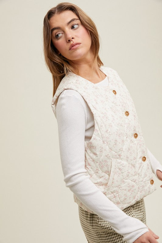Loving Shack Quilted Vest