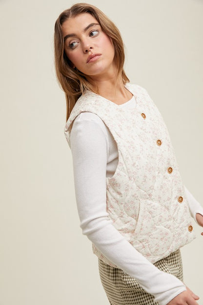 Loving Shack Quilted Vest