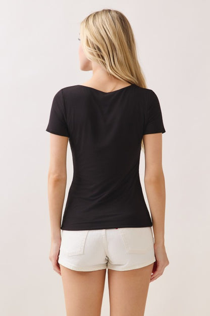 Mary Fitted Top