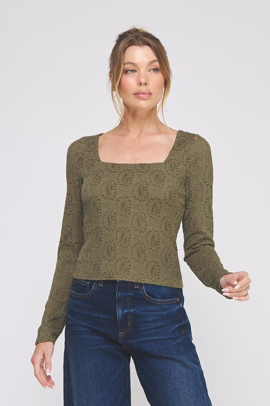 Kassie Lace Top