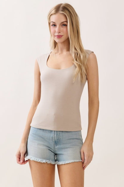 Samantha Capsleeve Top