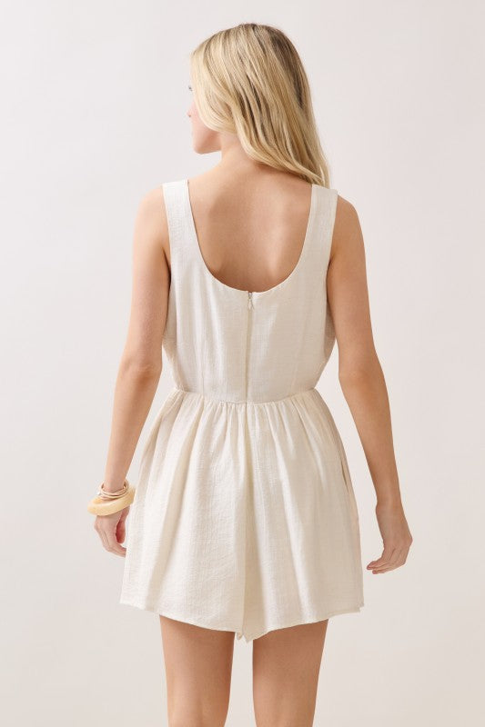 Abby Tie Romper