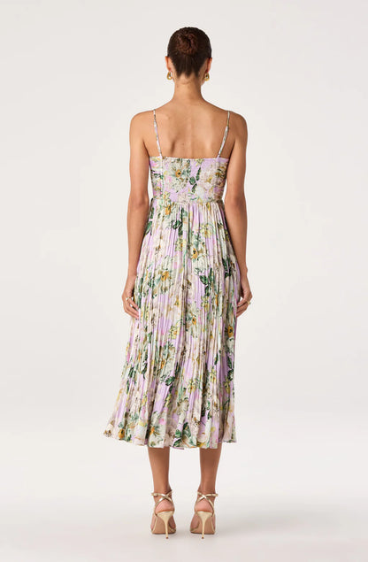 Maeve Pleated Midi