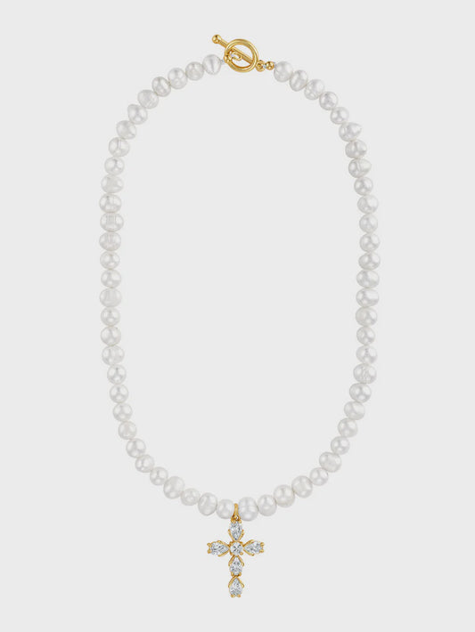 Bellena Cross Necklace