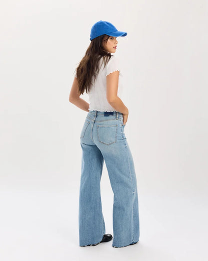 Far Out HR Wide Denim