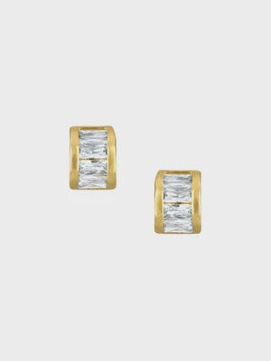 Hyacinth Baguette Stud